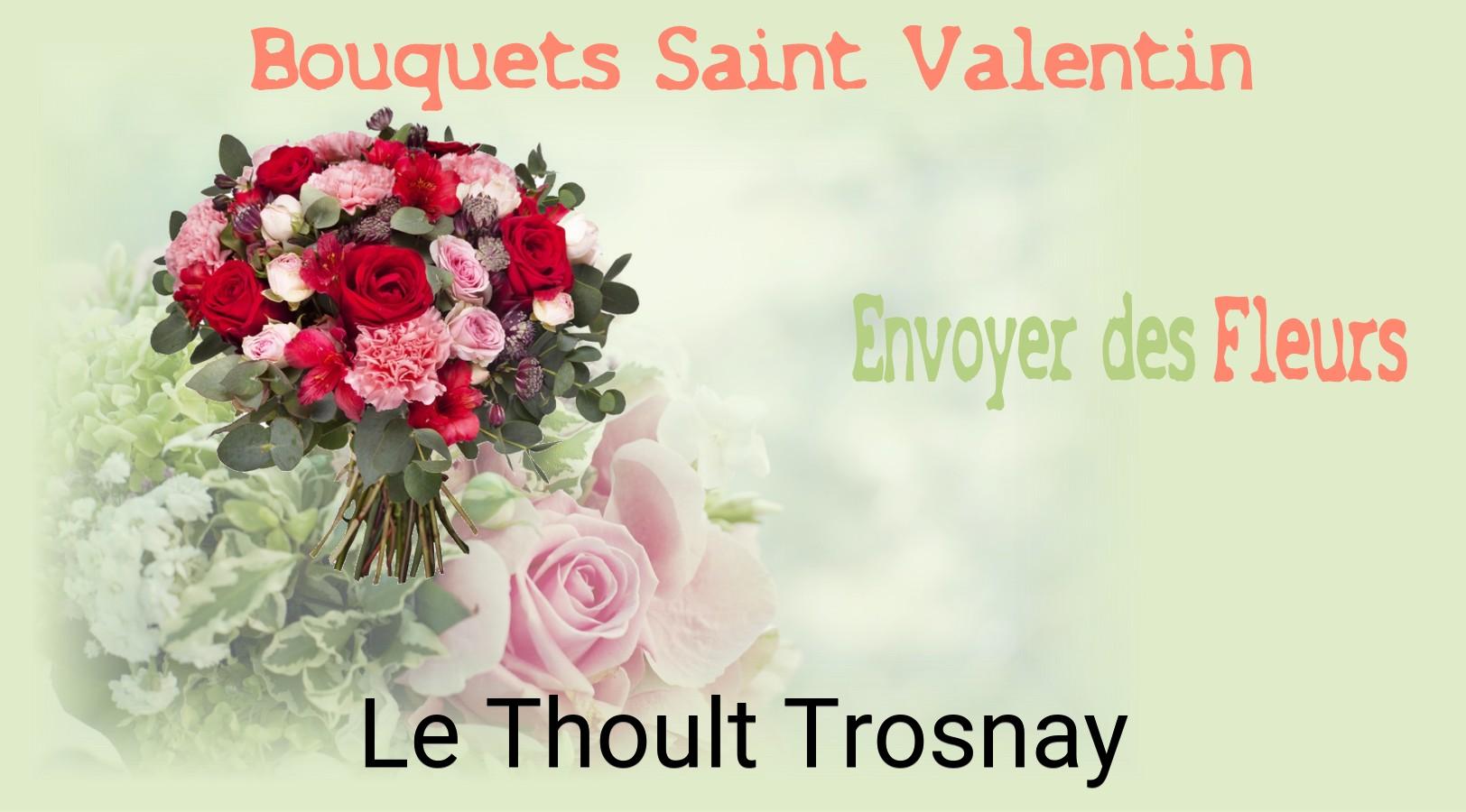 Roses de Saint-Valentin livrées à Le Thoult-Trosnay
